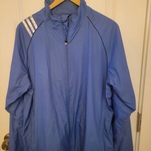 Adidas Men's Classic Blue Windbreaker